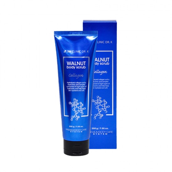 3W Clinic DR.K Walnut Collagen Body Scrub