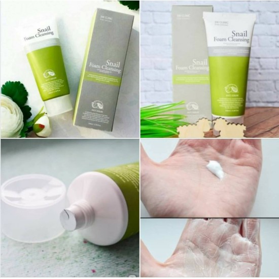 3W CLINIC Snail Foam Cleansing