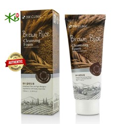 3W Clinic Brown Rice Cleansing Foam