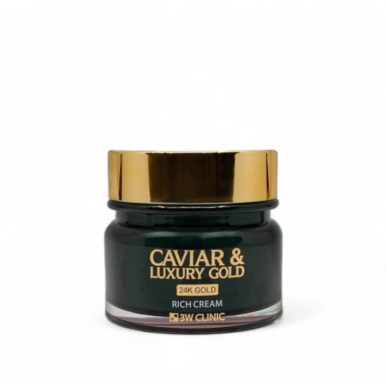 3W Clinic Caviar & Luxury Gold Rich Cream 100ml