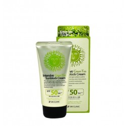 3W Clinic Intensive Green Tea Sunblock Cream