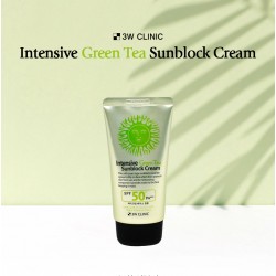 3W Clinic Intensive Green Tea Sunblock Cream