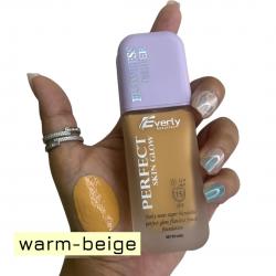Everly Beauties Perfect Skin Glow Foundation SPF15 (warm-beige)