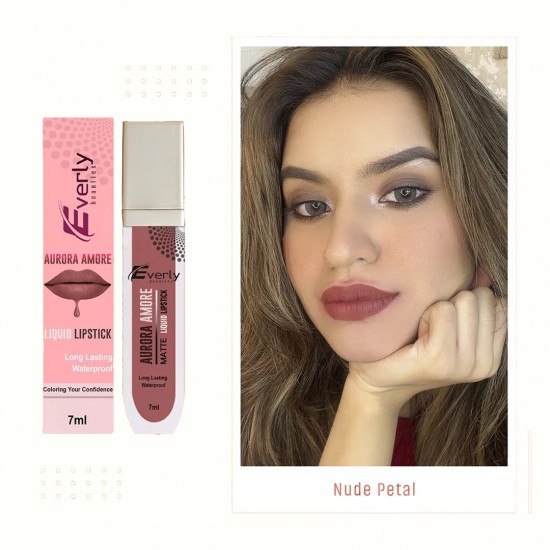 Everly Beauties Matte Liquid Lipstick (Nude Peta) Everly Beauties Matte Liquid Lipstick (Nude Peta)