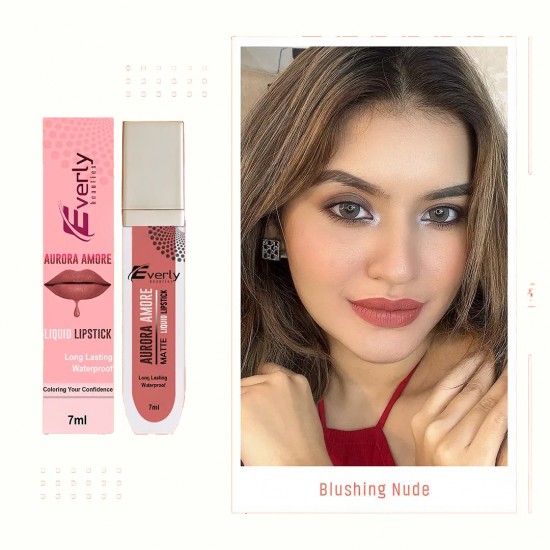 Everly Beauties Matte Liquid Lipstick (Blushing Nude) Everly Beauties Matte Liquid Lipstick (Blushing Nude)