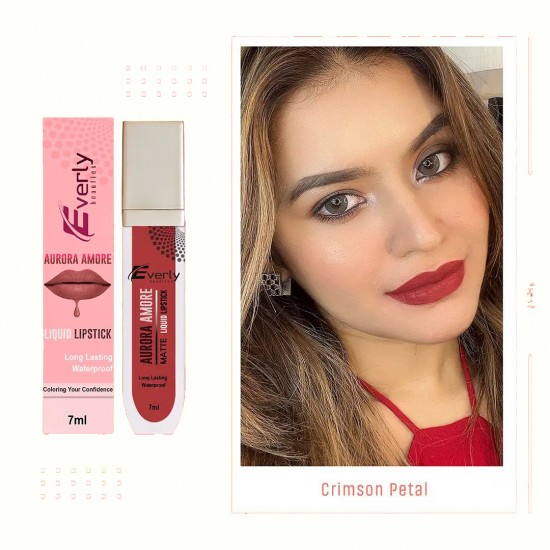 Everly Beauties Matte Liquid Lipstick (Crimson Petal) Everly Beauties Matte Liquid Lipstick (Crimson Petal)