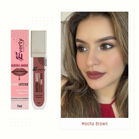 Everly Beauties Matte Liquid Lipstick (Bocha Brown) Everly Beauties Matte Liquid Lipstick (Bocha Brown)