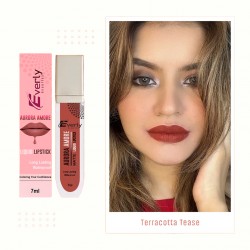 Everly Beauties Matte Liquid Lipstick (Terracotta Tease)