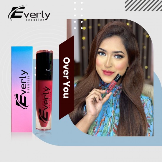 Everly long Lasting Ultra Matte liquid Lipstick (Over You) Everly long Lasting Ultra Matte liquid Lipstick (Over You)
