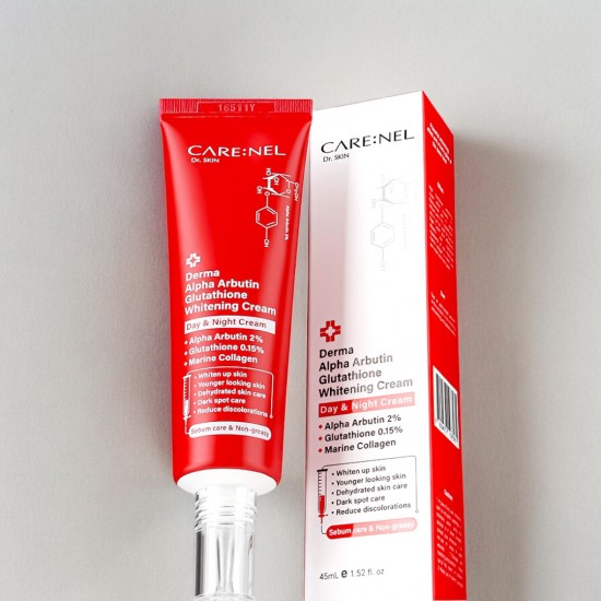 CARENEL Derma Alpha Arbutin Glutathione Whitening Cream
