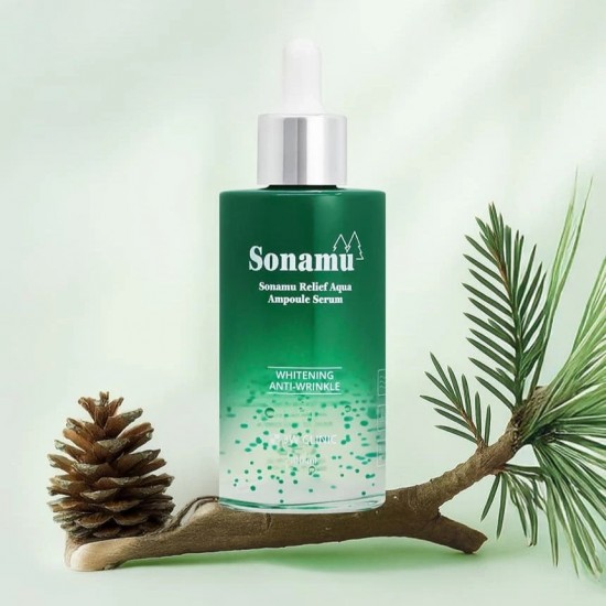 3W CLINIC Sonamu Relief Aqua Ampoule Serum 100ml