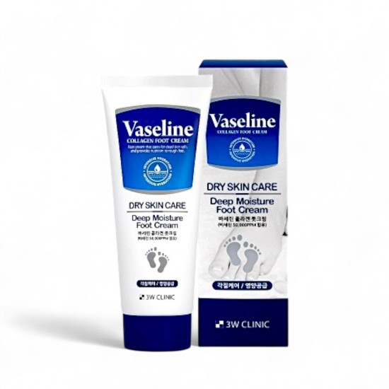 3W CLINIC Vaseline Collagen Foot Cream 150ml