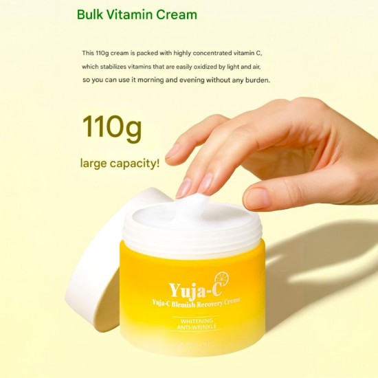 3W CLINIC Yuja-C Blemish Recovery Cream 110g
