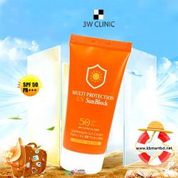 3W Clinic Multi Protection UV SunBlock SPF50+ PA+++
