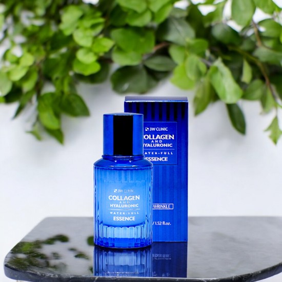 3W CLINIC Collagen & Hyaluronic Water-Full Essence 45ml