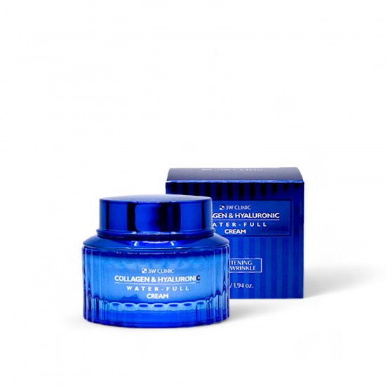 3W Clinic Collagen & Hyaluronic Water-Full Cream