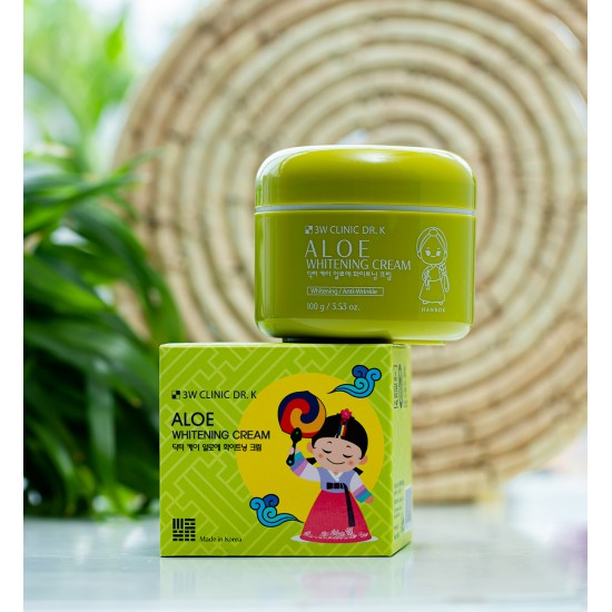 3W Clinic Dr.K Aloe Whitening Cream