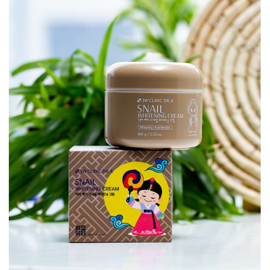 3W Clinic Dr.k Snail whitening Cream