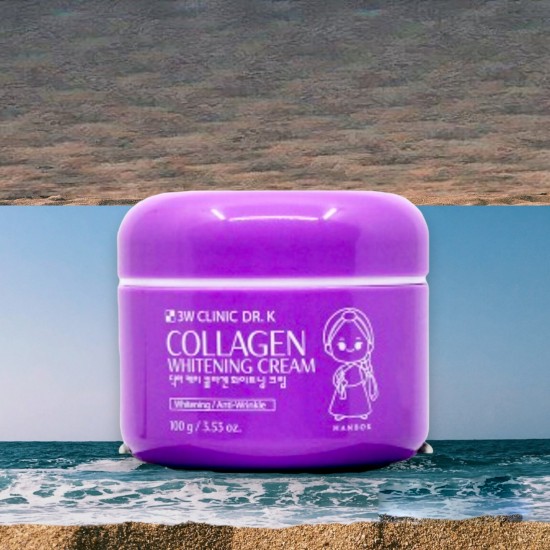 3W clinic Dr.k Collagen whitening cream