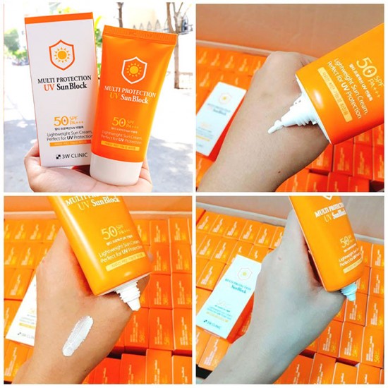 3W Clinic Multi Protection UV SunBlock SPF50+ PA+++