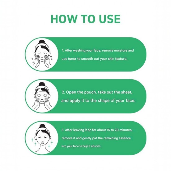 3W Clinic Cica & Hyaluronic Soothing Mask Pack