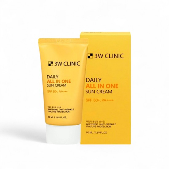 3W CLINIC Daily All In One Sun Cream SPF50+ PA++++ 50ml
