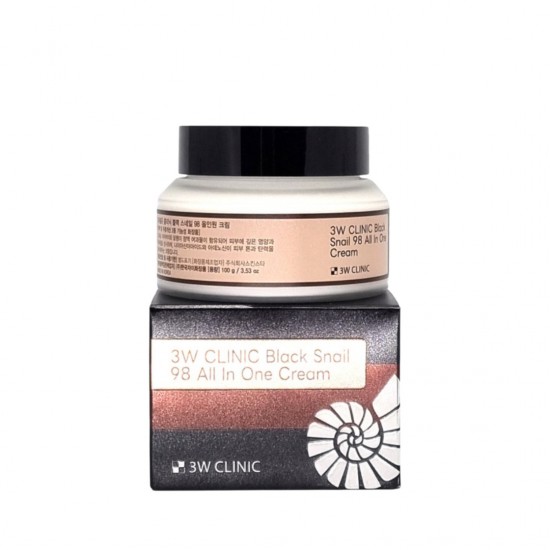 3W Clinic Black Snail 98 All In One Cream 100ml