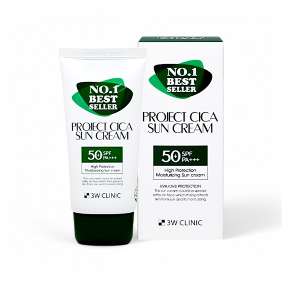 3W Clinic Project Cica Sun Cream SPF50+ PA+++‍ 70ml