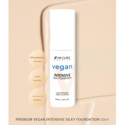 3W CLINIC Premium Vegan Intensive Silky Foundation SPF50+ PA+++ 
