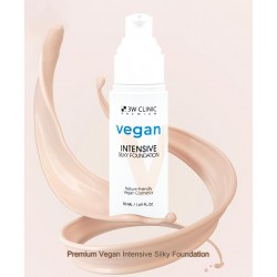 3W CLINIC Premium Vegan Intensive Silky Foundation SPF50+ PA+++ 