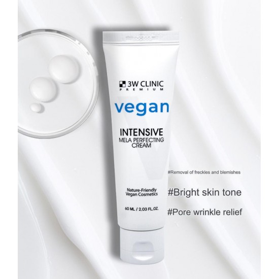 3W Clinic Premium Vegan Intensive Mela Perfecting Cream 60ml