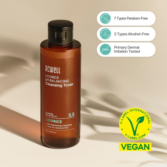 ACWELL Licorice PH Balancing Cleansing Toner 150ml