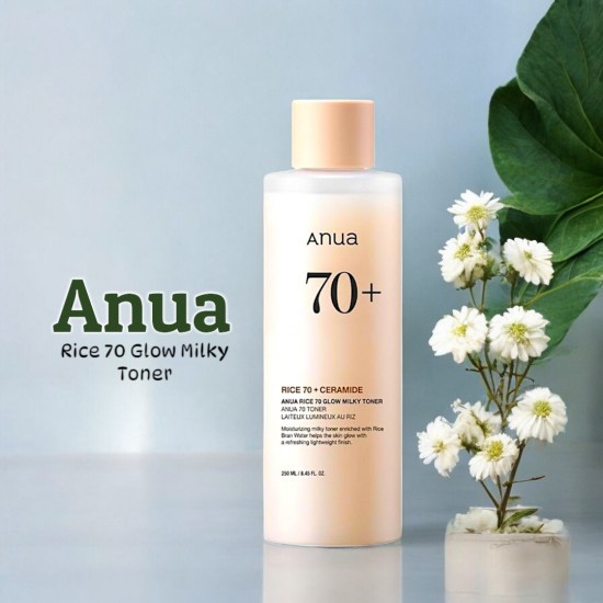 Anua Rice 70 Glow Milky Toner 250ml