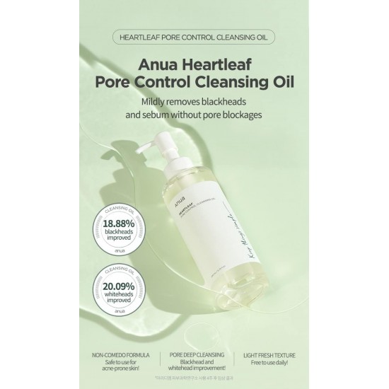 Anua Heartleaf Pore Control Cleansing Oil 20ml