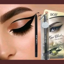 BOB Keen Black 24H Pencil Gel Eyeliner (Waterproof & Smudge Proof)
