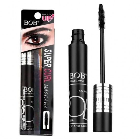 BOB Super Curl Mascara – Waterproof Curling & Long-Lasting