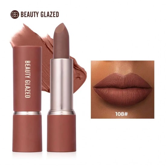 Beauty Glazed Matte Bullet Lipstick 108