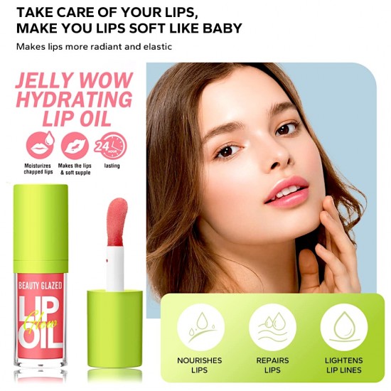 Beauty Glazed Glow Lip Oil Fuse 106