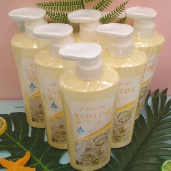 3w clinic Vaseline relaxing body lotion