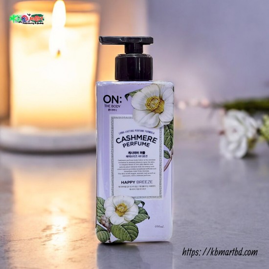 On The Body Cashmere Perfume Body Lotion 400ml