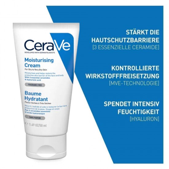 CeraVe Moisturising Cream Dry To Very Dry Skin