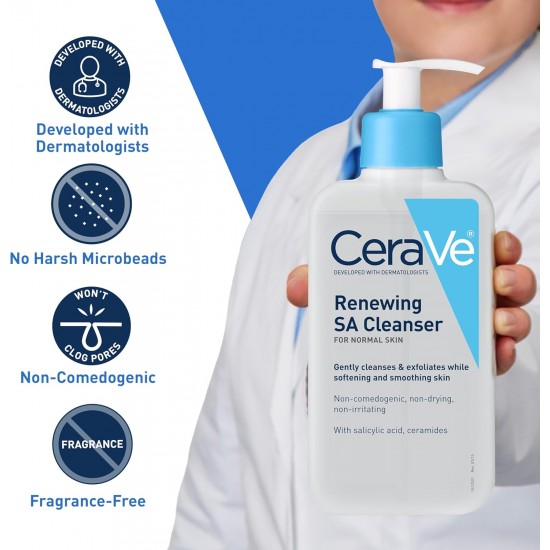 CeraVe Renewing SA Cleanser 237ml (USA Version)