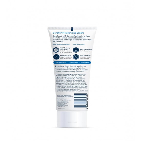 CeraVe Moisturizing Cream for Normal to Dry Skin 236ml
