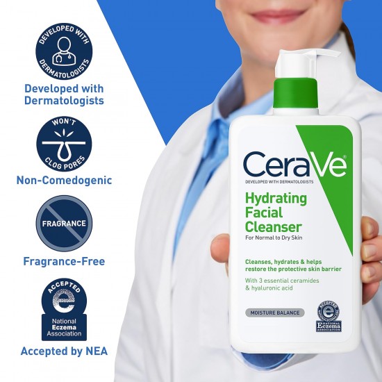 CeraVe Hydrating cleanser for normal to dry skin  236ml