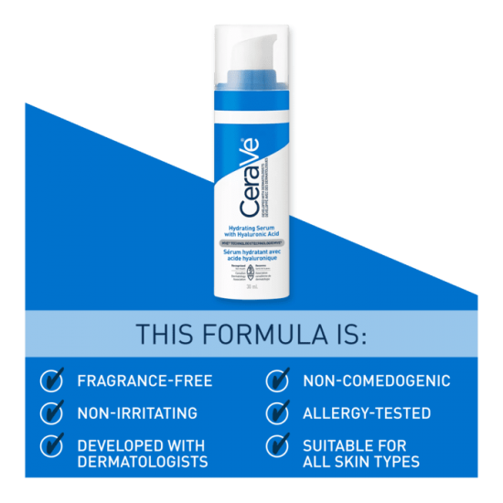 Cerave hydrating hyaluronic acid serum 30ml