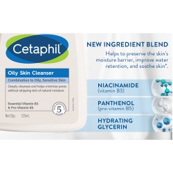 Cetaphil Daily Faceal Clenser Combination to Oily, Sensitive Skin 59ml