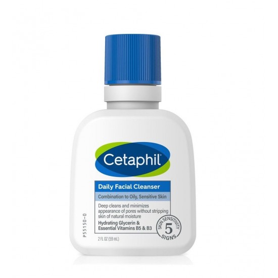 Cetaphil Daily Faceal Clenser Combination to Oily, Sensitive Skin 59ml