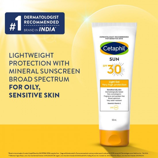 Cetaphil Sun Spf 50+ High Protection Light Gel 50ml