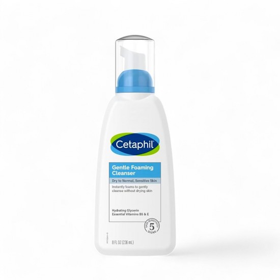 Cetaphil Gentle Foaming Cleanser For Dry to Normal Sensitive_Skin 236ml