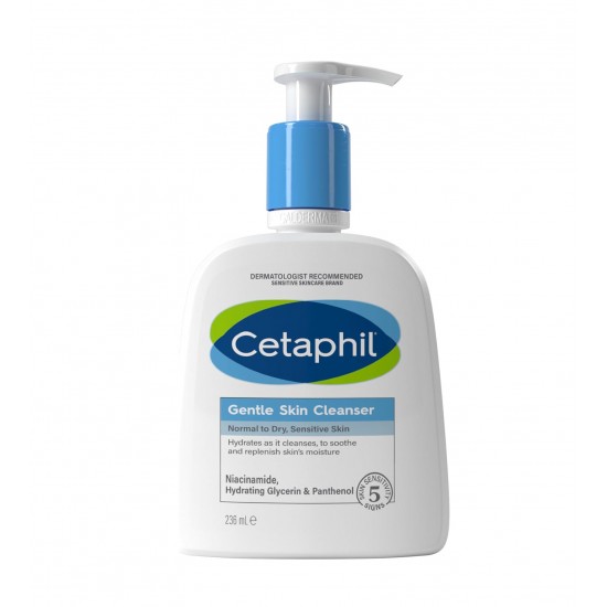 Cetaphil Gentle Skin Cleanser for Normal  to Dry Sensitive skin 236ml